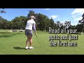 How to plumb bob when you putt