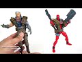 Marvel Legends Cable Sasquatch BAF 2018 Deadpool Wave 1 Hasbro Comic Action Figure Toy Review