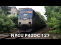 RARE!!!!! P42DC Hertige Unit 100 On The Downeaster Route In Exeter