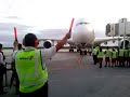 Airbus A380 en cancún... ¡Haciendo historia en primera fila!