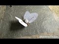 How to make BUTTERFLY with DC motor.