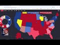 WOW: TRUMP TAKES BACK LEAD IN NEW 2024 ELECTION FORECAST! (MAP PROJECTION)