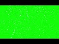 1 Hour Falling Snow Animation Green Screen / Snow Chroma Key