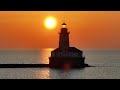 Chicago Lighthouse Sunrise Zen