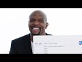 Terry Crews Answers the Web's Most Searched Questions | WIRED