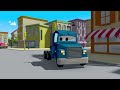 Carl the Super Truck and the Ice Cream Truck in Car City, Trucks Cartoon for kids