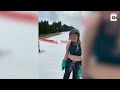 Snowboarding In A Bikini