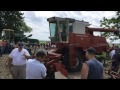 1975 IHC 815 combine with 335 hours sold on Ohio Farm Auction