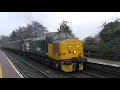 Class 37s on the Wherry Lines. 2017 - 2020.