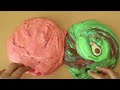 Mixing”Rainbow” Eyeshadow and Makeup,parts,glitter Into Slime!Satisfying Slime Video!★ASMR★