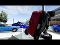 BeamNG Drive Realistic Highway Car Crashes #1