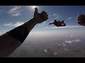 How it feels to jump out of a plane