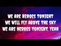 HERO'S TONIGHT Lyrics video [copyright free music] #copyrightfreemusic