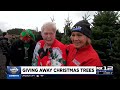 FOX 12 Surprise Squad gives away Christmas trees
