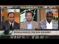 👉 Stephen A. & Shannon Sharpe POINT BLAME after the Eagles' playoff loss to the Bucs 👈 | First Take