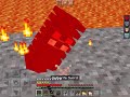 how to become invincible to lava in Minecraft survival mode