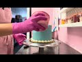 Cake Decorating SPEED RUN! | Satisfying Un-Edited Cake Decorating [No Talking] [No Music]