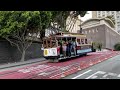 Walking on Powell Street , Downtown San Francisco,CA , sunset walk, San Francisco 4K