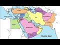 Memorize countries in the Middle East easily using mnemonics