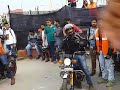 World Motorcycle day 2017 , winner * Rider Sunit,  RX100