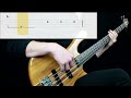Radiohead - Karma Police (Bass Cover) (Play Along Tabs In Video)