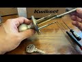 Rekeying a kwikset doorknob lock without the original key - Easy that anyone can do it.