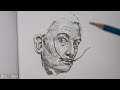 Speed Drawing - Salvador Dali