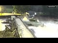 Boy records a house falling into the river near Rapidan Dam in Minnesota