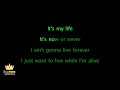 Bon Jovi - It's My Life (Karaoke Version)