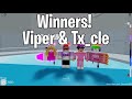 Insane 2v2! Pro Tower Of Hell Players! S_Viper & Tx_cle VS PoidPD & Floydeye!