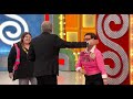 Drew Carey Accidentally Slaps a Contestant in the Face Nearly Knocking her Glasses Off
