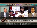 Isiah Thomas makes the case for LeBron James being the greatest all-around player ever | First Take