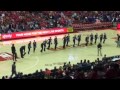 Blake Poms at Maryland Basketball halftime