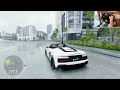 Audi R8 V10 Spyder | The Crew Motorfest | 4K | Logitech G923