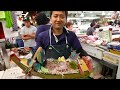 Japanese Street Food - GIANT PARROTFISH SASHIMI Okinawa Japan