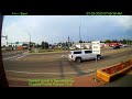 Fargo PD Fallen Officer Jake Wallin Funeral Procession passing by Staples, MN