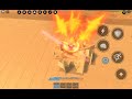 Gojo Boss submission in vain, finding the treasure failed @ Roblox Cursed Arena