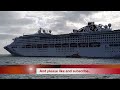 Pacific Princess departs Adelaide 23 Feb 2024