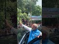 PM Modi along with NDA leaders greets public after filing nomination from Kashi | #shorts