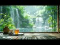 Tea & Tranquility ️☕Soothing Piano Music with a Window View of a Tea Set & Piano Tune