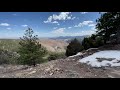 End of the trail near Gold Hill, CO