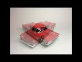 ’58 Chevy Ala Impala 1:25 Scale AMT 1301  -Model Kit Build & Review