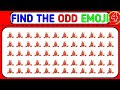 FIND THE ODD EMOJI OUT by Spotting The Difference! #66 #emoji #puzzle #emojichallenge#oddoneemojiout