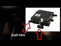 Ford Crown Vic. Blend door actuator adjustment in 2 minutes!!! No need to remove airbag!