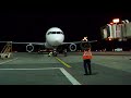 Marshaling in a Thomas Cook Boeing 757-200