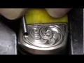 engraving a knife