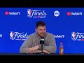 Full Luka Doncic game 2 post game of the NBA finals vs Celtics on June 9th, 2024