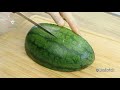 How To Cut Watermelon Like A Pro  | Thaitrick