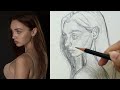 Real time portrait drawing | live audio