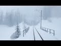 A Stormy Winter Adventure on the Albula Line